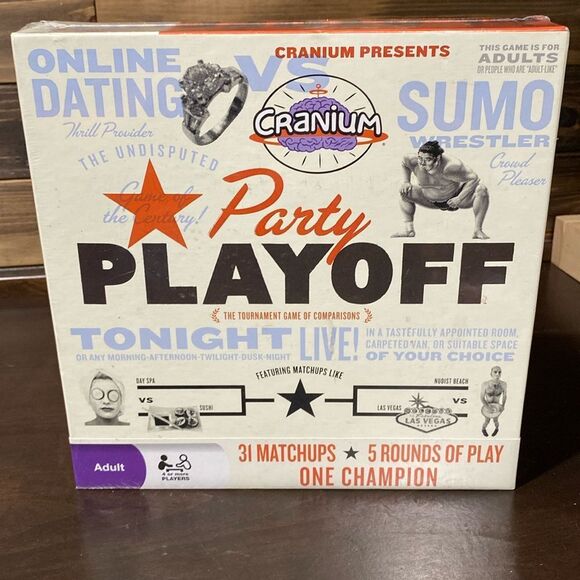 Cranium Presents Party Playoff Game New Sealed - Picture 1 of 7